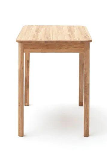 MCA furniture Esstisch Oskar, 60X80, Wildeiche massiv von MCA Furniture