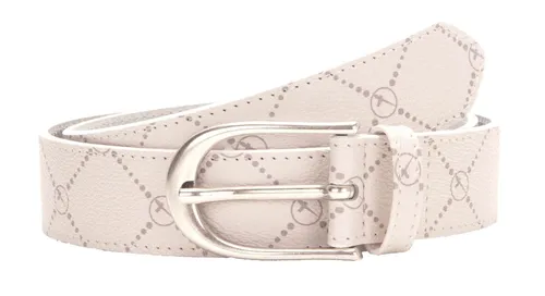 Tamaris Logo Belt W80 Gürtel Accessoire Ecru Beige Neu