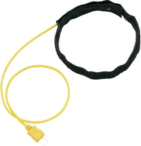 Fluke 80PK-11 Rohrfühler -30 bis +105°C - Temperaturmessgerät für Heizungs-, Lüftungs- und Klimasysteme, ideal für freihändige Messungen und Inspektionen mit Thermoelement Typ K.