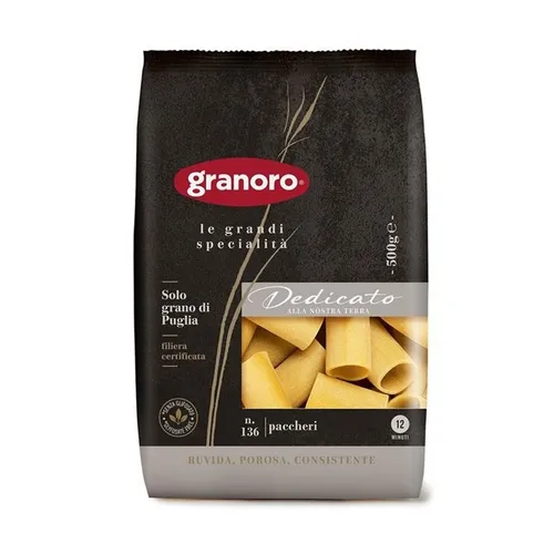 Granoro Pasta Dedicato - Paccehri - 500 g (5,90 EUR/kg)