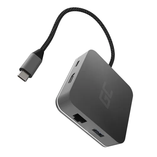 HUB2 - USB-C Docking Station mit HDMI und GigE - Weiteres Notebook-Zubehör, leistungsstarke Dockingstation mit 87 Watt für optimale Konnektivität und Effizienz.