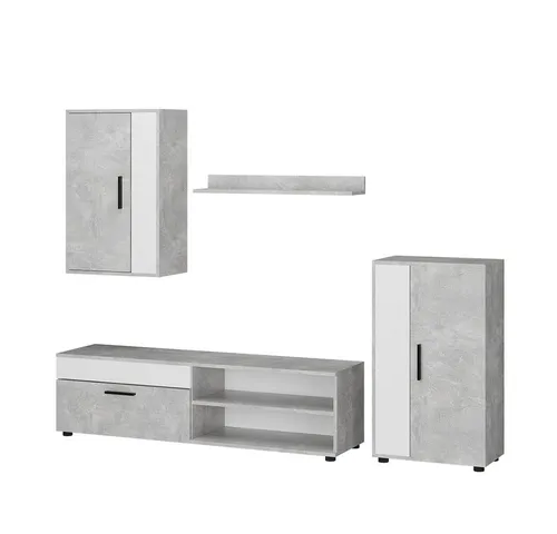 Vicco Wohnwand Berno 4er-Set von Vicco