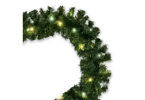 Gartenpirat LED-Girlande Künstliche Tannengirlande Türgirlande LED Weihnachtsgirlande Girlande, Energieeffizient