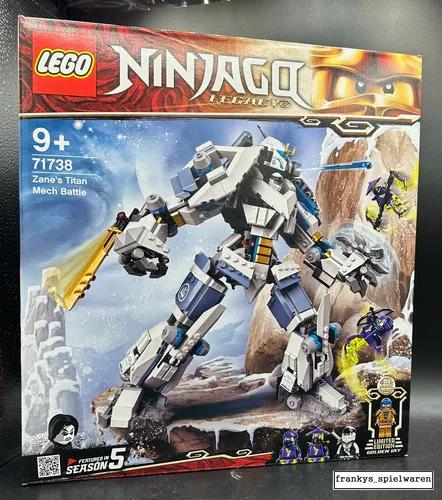Produktbild LEGO Ninjago 71738 Zanes Titan-Mech  - NEU & OVP - EOL -