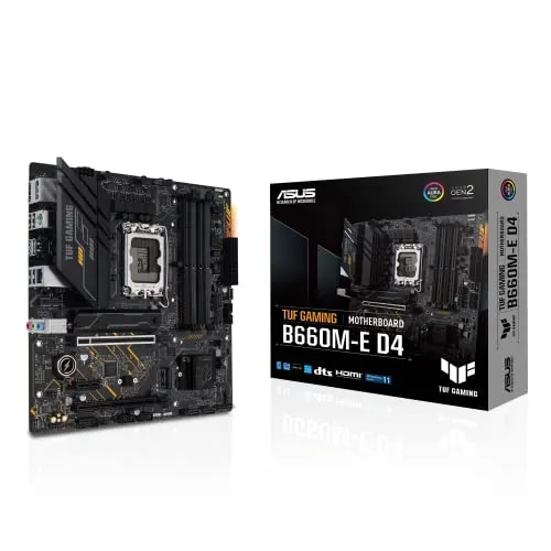 ASUS TUF GAMING B660M-E D4 Motherboard
