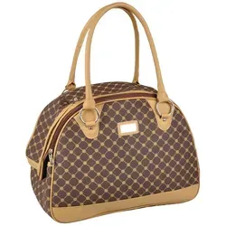 Flamingo Tiertransporttasche Chloe 1 - Braun - Hundeboxen für Reisen, bequem und stilvoll mit extra Polsterung für den Komfort Ihres Haustiers.