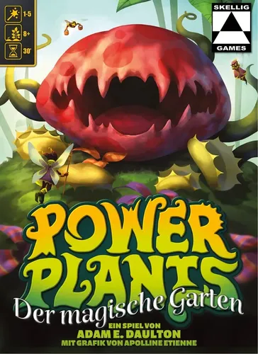 Power Plant Der magische Garten Brettspiel - Gesellschaftsspiel für die ganze Familie, fördert Kreativität und strategisches Denken in einer zauberhaften Gartenwelt.