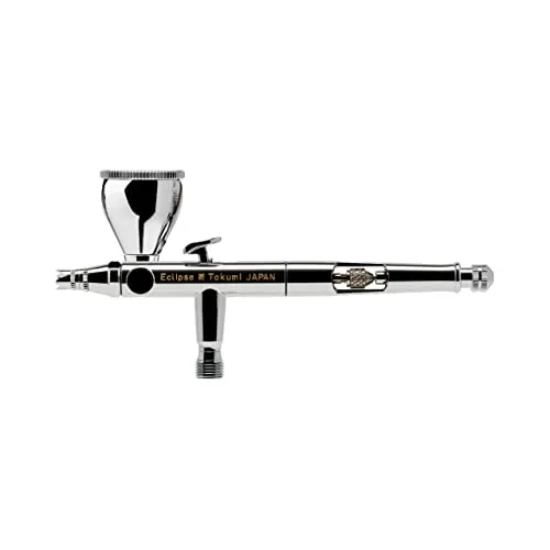 Iwata Medea Airbrush IWATA ECL 350T Eclipse Takumi 0,35 mm - Farbsprühsystem mit 0,35 mm Düse und Nadel, ideal für präzise Arbeiten und feine Details in der Kunst- und Modellbauwelt.