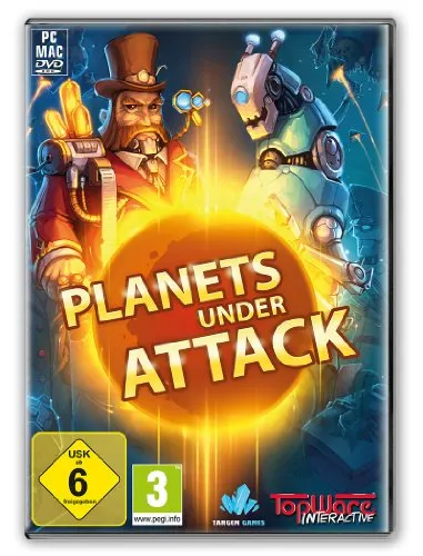Planets under Attack - Strategie-Spiel für PC/Mac - Fesselnde Singleplayer-Kampagne mit 32 Missionen und 15 freischaltbaren Technologien für individuelle Strategien. Erlebe spannende Multiplayer-Duelle auf 18 Karten!