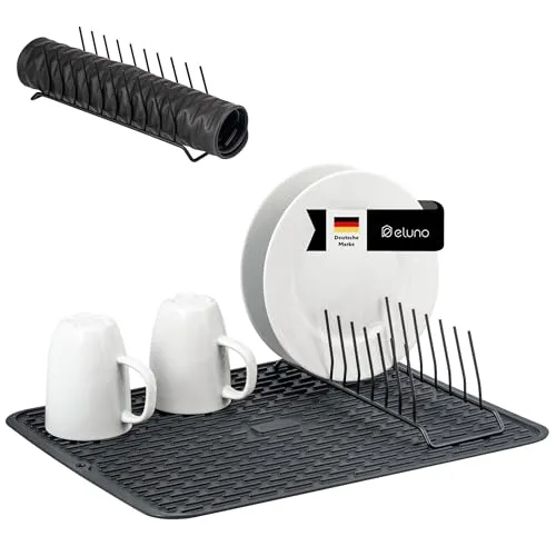 eluno Abtropfmatte inkl. Abtropfgestell