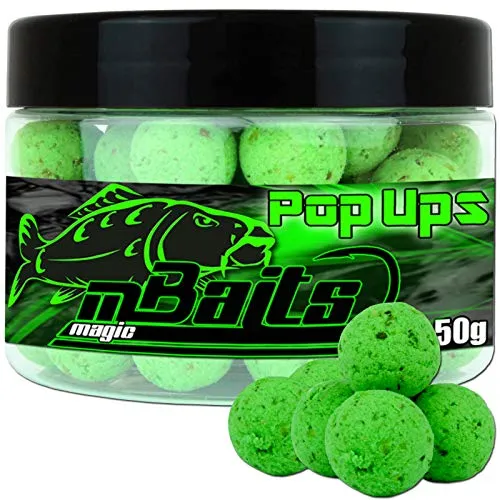 Angel-Berger Magic Baits Pop Ups in verschiedenen Sorten (Muschel, 18mm)