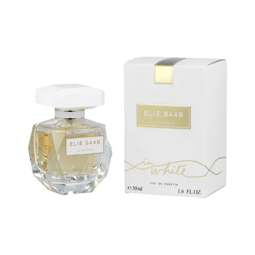 Elie Saab Le Parfum in White Eau de Parfum Spray (50 ml) - Damendüfte mit blumigen Noten von Jasmin und Orangenblüte, ideal für elegante Anlässe und unvergessliche Momente.