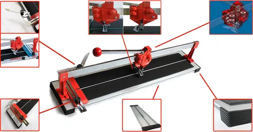 PROFI Fliesenschneider 1000 Fliesenschneidmaschine Fliesen Handfliesenschneider