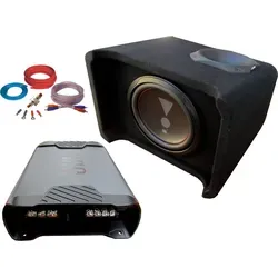 DSX JBL Club 1700 Watt Basspaket - Subwoofer Verstärker Set - Car-HiFi-Lautsprecher mit 400 W RMS-Leistung für kraftvollen Bass, ideal für ein unvergessliches Klangerlebnis im Auto.