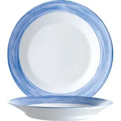 ARCOROC Brush Blue Teller tief 22,5cm in blau von Arcoroc