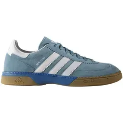 adidas HB Spezial Handballschuhe Indoor royal blau – UK 14 - Moderne Handballschuhe mit Wildleder-Obermaterial und Adiprene+ Dämpfung für optimalen Komfort und Stabilität. Ideal für den Indoor-Einsatz und ein echter Klassiker mit neuem Look.