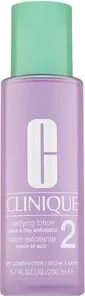 CLINIQUE 3-Phasen-Systempflege Clarifying Lotion 2 - Gesichtslotion 200 ml - Gesichtspflege mit sanft exfolierender Wirkung, ideal für trockene und Mischhaut für ein glattes, strahlendes Hautbild.