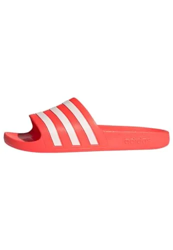 Adidas Adilette Aqua Dusch- und Badeschuh - 40,5 - solar red/ftwr white/solar red - Badeschuhe mit weicher Dämpfung für höchsten Komfort nach dem Workout, ideal für das Schwimmbad und im stylischen adidas Design.