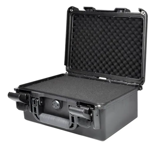 E-Lektron CC36-HD Outdoor Transportkoffer Fotokoffer Kamerakoffer Wasserdicht (36x31x17 cm IP66)