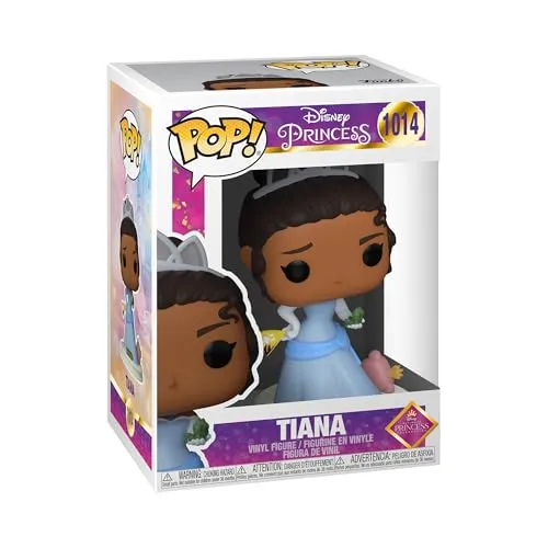Funko Pop! Disney: Ultimate Princess Tiana - Tiana - Disney Princesses - Disney Prinzessinnen - Vinyl-Sammelfigur - Geschenkidee - Offizielle Handelswaren - Spielzeug Für Kinder und Erwachsene