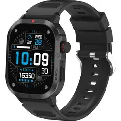 DENVER SWC-195B BLACK Smartwatch - Moderne Smartwatch mit 2,04