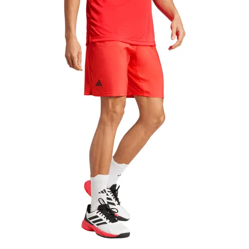 adidas Tennishose Club Climacool 3-Streifen Shorts 7in kurz rot Herren, Größe: XXL