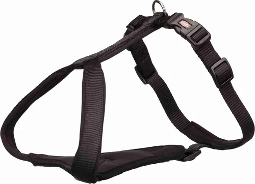 Trixie Premium Y-Geschirr - schwarz - 50-60 cm/15 mm