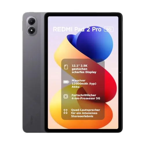 XIAOMI REDMI Pad 2 Pro 5G, 6+128GB, 12,1