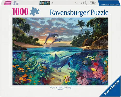 Ravensburger Puzzle Korallenbucht, 1000 Puzzleteile, Made in Germany