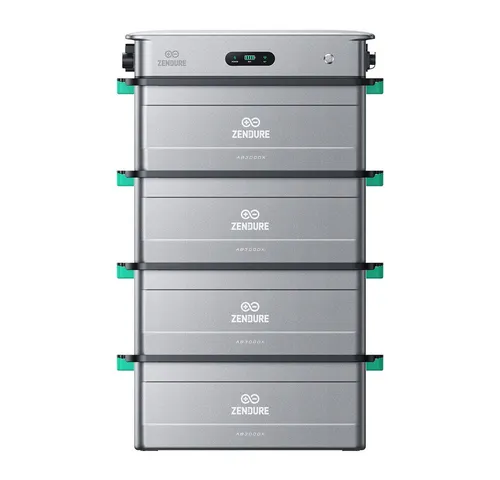 Zendure SolarFlow Wechselrichter Set 2,88kWh 2400 AC - 4x AB3000X - Erweiterung für effiziente Energieumwandlung, ideal für nachhaltige Energienutzung. Hohe Leistung und praktische Handhabung für Ihr Solarsystem.
