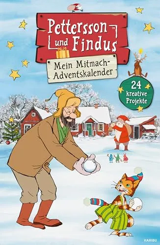Pettersson und Findus Mitmach-Adventskalender von Karibu - ein Verlag der Edel Verlagsgruppe