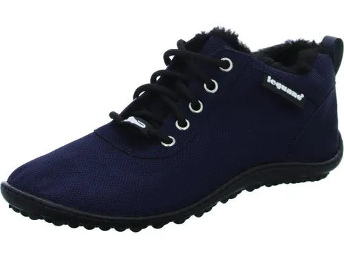 Leguano Galaxo Barfußschuh - Komfortabler Schnürschuh mit Halbkugel-Laufsohle - Halbschuhe mit rutschhemmender Halbkugel-Laufsohle für maximales Barfußgefühl und Komfort. Atmungsaktives Obermaterial und warmes Innenfutter sorgen für Wohlfühltemperaturen.