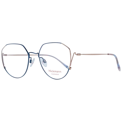 Ana Hickmann Damenbrille HI1181 06A in Blau - Stilvolle Panto-Brille für Damen mit robustem Metallrahmen. Inklusive Original-Etui, ideal für den täglichen Gebrauch und modische Akzente.