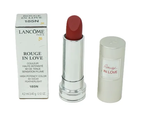 Lancome Rouge In Love Lippenstift 185N - Transparenter Farbton - Hochwertiger Lippenstift mit transparenter Farbnuance für strahlende Lippen. Ideal für den täglichen Gebrauch und sorgt für ein gepflegtes Aussehen.