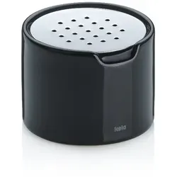 Fruchtfliegenfalle Fino Keramik schwarz 6,5cm 8,5cmØ