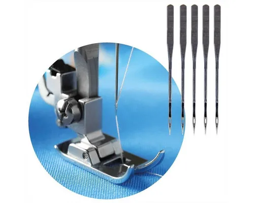 Pro Home Strickmaschine Ersatznadeln, 5-tlg, Universal-, Jeansnadeln für Nähmaschinen, versch. Größen