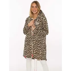 Zwillingsherz Hoodiejacke für Damen in beige von Zwillingsherz
