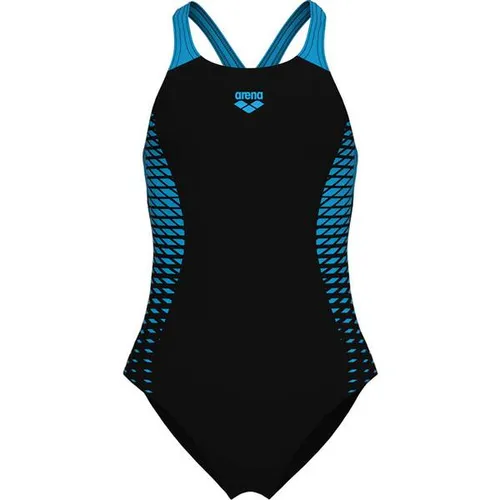 Arena Badeanzug schwarz 164 - Kinder-Bademode mit sportlichem Design, ideal für Schwimmtraining, aus 80% Polyamid und 20% Elasthan, fällt klein aus – bitte eine Größe größer bestellen.