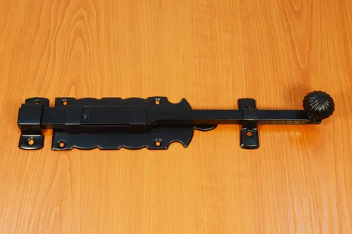 Antik Vintage Türriegel Torriegel Schubriegel Torschieber Bolzenriegel, 30cm