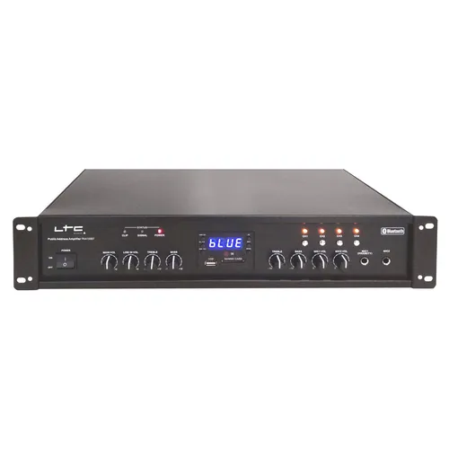 LTC PAA150BT 4-ZONEN ELA VERSTÄRKER USB SD FM BT 90W PARTY CLUB DISCO MUSIK