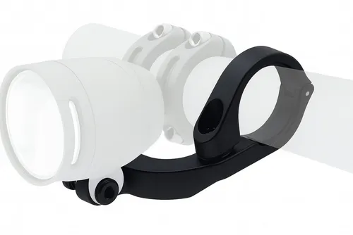 Büchel Fahrradhalter Einarm Licht Halterung für Front Scheinwerfer Lampe links Lenker