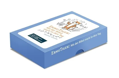 ErmuTiger: Mit der Bibel stark in den Tag. Glaube: 48 Bibelverskarten in Box