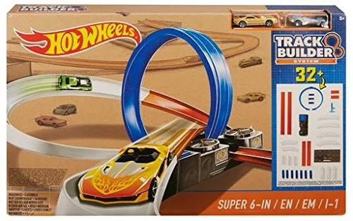 Hot Wheels DPF20 Track Builder System Super 6 in 1 Looping Track
