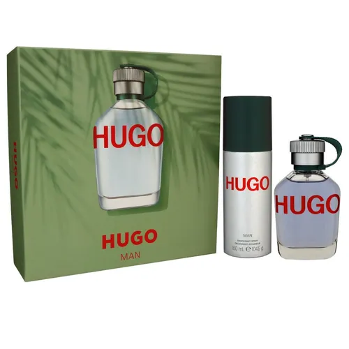 Hugo Man Set E.d.T. Nat. Spray 75 ml + Deodorant Spray 150 ml