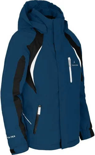 Bergson Skijacke JENS für Kinder, poseidon blau 128 - Hochwertige Kinder-Skijacke aus 100% Polyester, ideal für junge Wintersportler. Robuste Bauweise und optimaler Tragekomfort für unbeschwerten Spaß im Schnee.