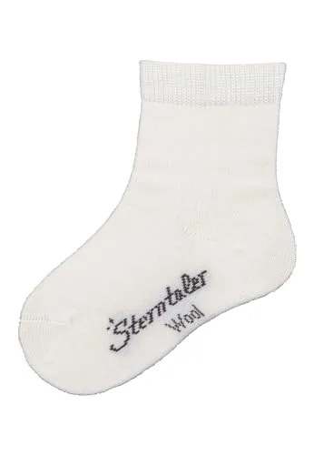 Sterntaler Unisex Socken Wolle, Ecru, 16 in beige von Sterntaler