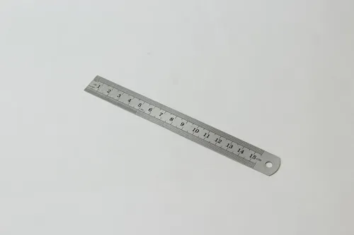 Stahllineal Stahlmaßstab Werkstattlineal Lineal Edelstahl Maßstab 150mm 15cm