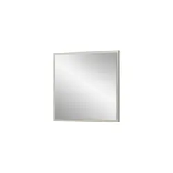 xonox.home Spiegel Slide 80x70 cm – Moderner Garderobenspiegel in Kaschmir Nachbildung - Eleganter Wandspiegel für Garderobe & Flur mit großer Spiegelfläche, die Raum und Helligkeit schafft. Zeitloses Design und pflegeleicht, ideal für jedes Zuhause.