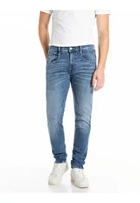 Replay Slim-fit-Jeans Anbass blau 36 - Modische Slim-fit-Jeans aus hochwertigem Denim, perfekt für einen lässigen Look. Bequem und vielseitig kombinierbar, ideal für jede Gelegenheit.