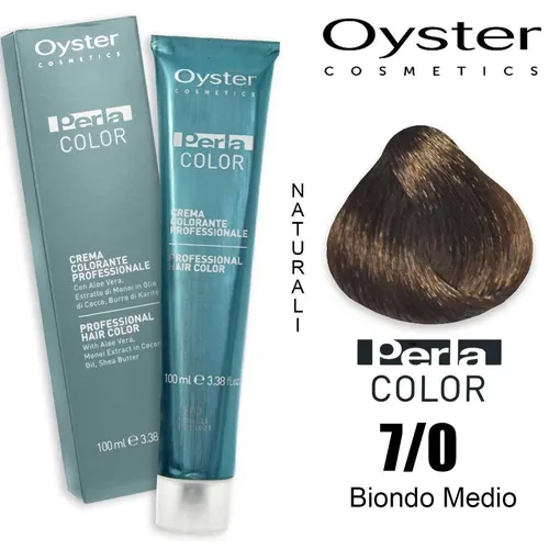 Farbe 7/0 Mittelblond Natürlich Haarfarbe Oyster 100ml